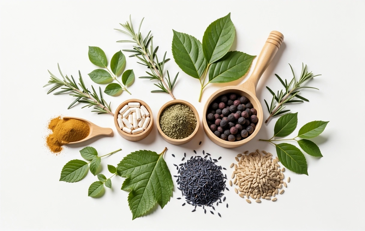 Natural botanical ingredients for men's wellness